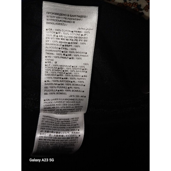 Gap Jeans Men's Straight Leg Black Denim Size 28x30 (Measures 30x29) - Picture 7 of 7